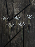 Winnie Bridal Hair Pins | Handmade Freshwater Pearl Wedding Pins, Set of 5