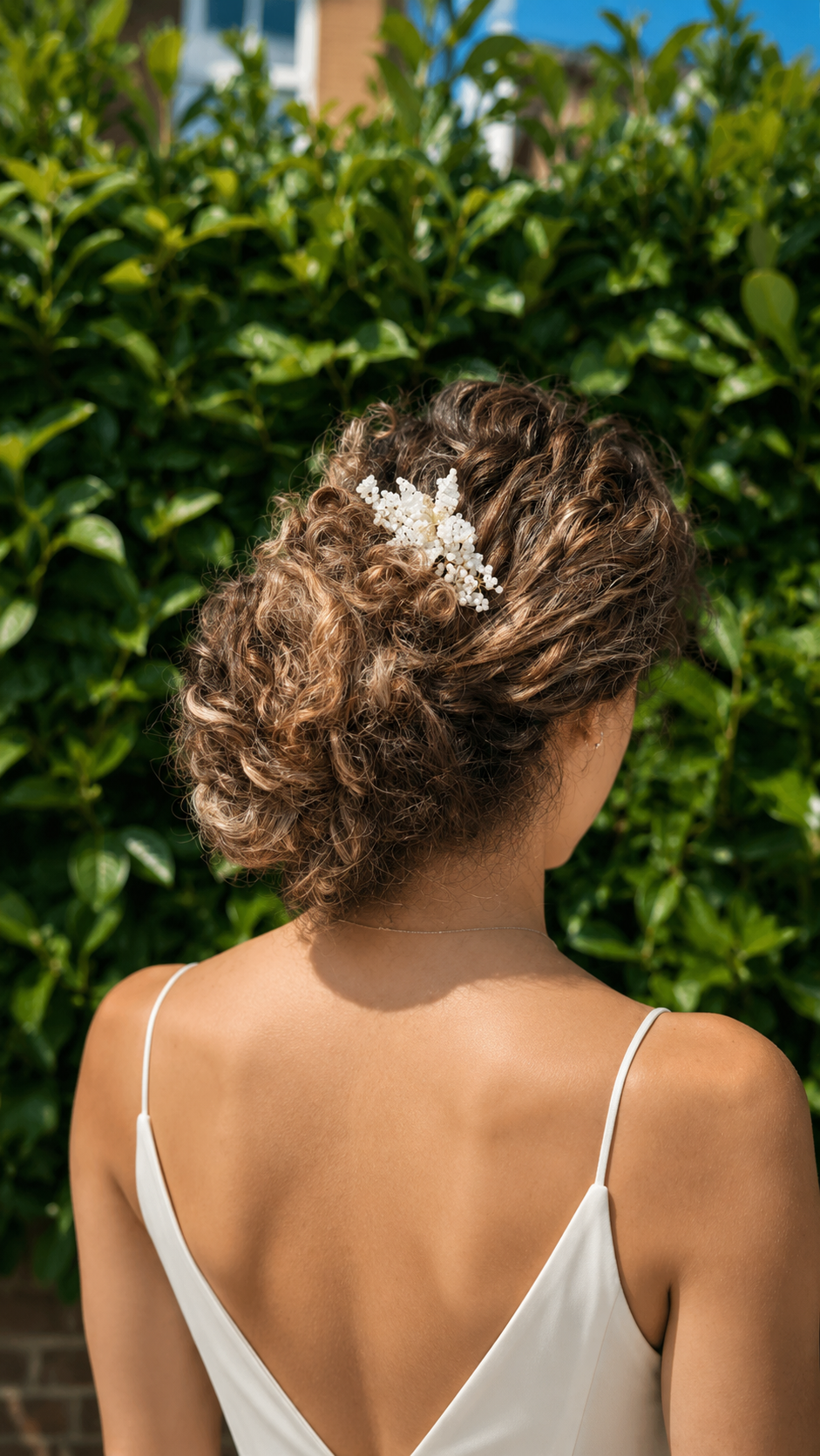 Florence Bridal Hair Comb | Handmade Swarovski Crystal & Beaded Flower Headpiece